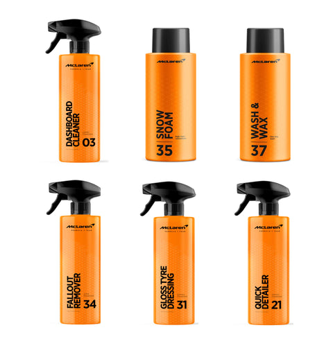 Boîte complète Neatcar™ x McLaren Car Care™ (Édition limitée)